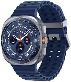 Samsung Galaxy Watch Ultra (2025) 47mm LTE Smartwatch, Titanium Casing, Advanced Sleep Coaching, Running Coach, Energy Score, Heart Rate Tracking, GPS, Titanium Blue [US Version, 2 Yr Warranty]