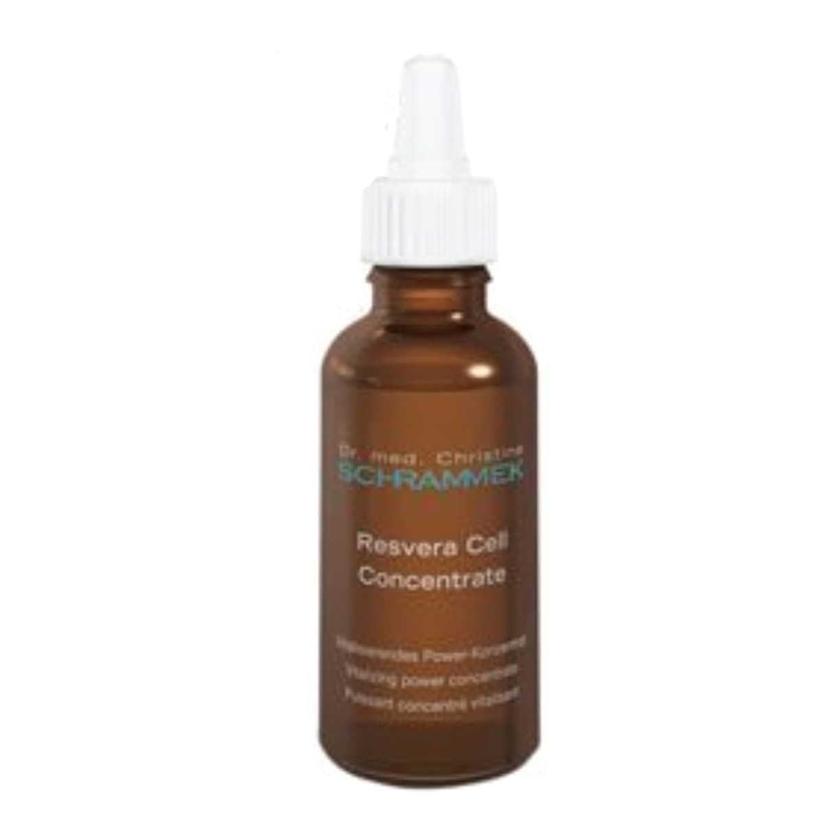 Resvera Cell Concentrate (1.01 fl oz) - Moisture & Vitality Boosting Serum - Highly Effective Moisturizer for Every Skin Type - Anti-Oxidates & Vitamin C - Face Moisturizer - Skin Care - Dr. Schrammek