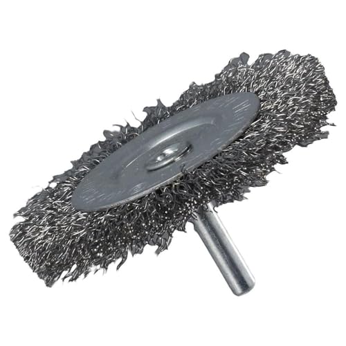 Image of 6 Pack Carbon Steel Wire Wheel Brush,Wire Brush Wheel Cup Brush Set,Drill Wire Brush Set with 1 /4-Inch Hex Shank for Rust Removal, Corrosion and Scrub Surfaces