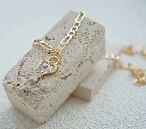 14K Gold Plated Heart Locket Women Necklace Elegant Minimalist Pendant with Adjustable 16"-18" Chain, Dainty Everyday Jewelry Gift for Her, Valentine’s Day, Birthday, Anniversary (Box Included)2