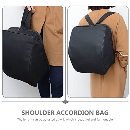 Vaguelly Wear- Resistant Accordion Gig Bag Oxford Cloth Accordion Bag Shockproof Accordion Storage Carrying Bag - Image 4