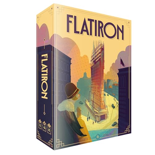 Ludonova LDNV480001 Flatiron Board Game - Build The Iconic New York Skyscraper! Architectural Strategy Game cover