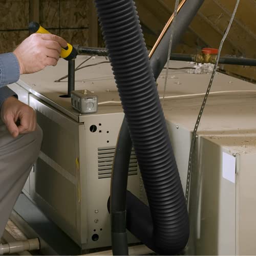 Ipower GLDUCT4X8CPVCBLKX2 Flexible 4 Inch 8 Feet Aluminum Ducting 4 Layer Protection Dryer Vent Hose For Hvac Heating Cooling Ventilation And Exhaust, 2 Clamps Included thumb #7