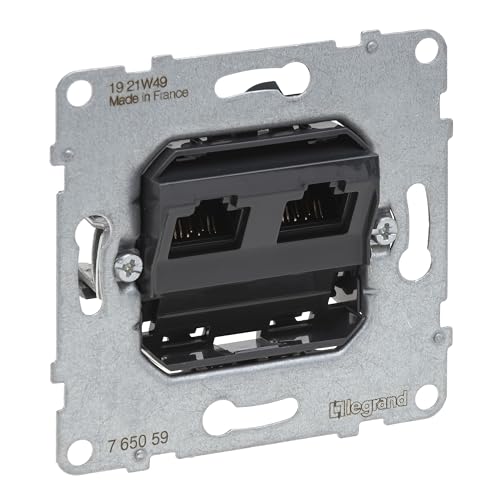 Legrand, Seano 765059 f[^\Pbg 2 x RJ45 Cat5e UTP V[hȂ