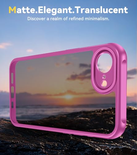 Image of ivoler 3-in-1 Case for iPhone 17e /16e 6.1 inch, Pink