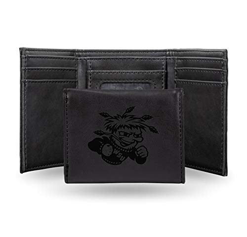 Image of Rico Industries NCAA Laser Engraved Trifold Laser Engraved Tri-Fold Wallet - Men's Accessory
