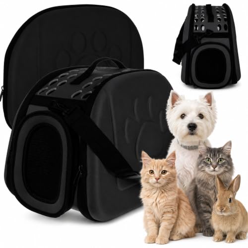 AYGOYM Transportin Gato o Perro Pequeño 6 kg, Avión, Coche y Tren