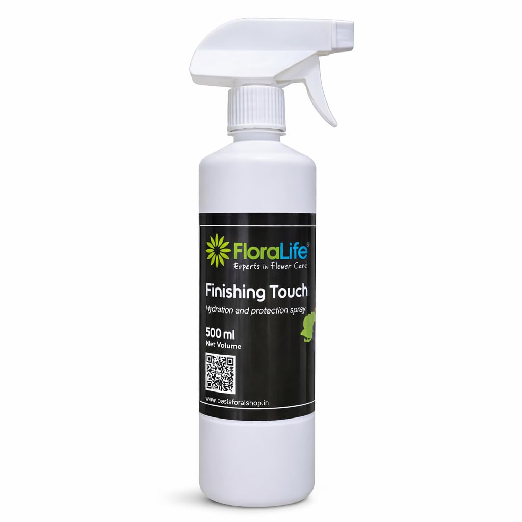 Oasis FloraLife Finishing Touch - Hydrating Multi-Nutrient Formula Spray for Fresh-Cut Flowers - 500 ml-image-41