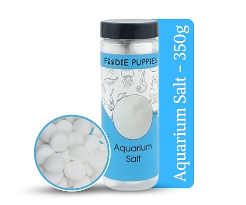 Image of Foodie Puppies Aquatic Aquarium Salt Balls for Fish Tanks - 350gm | Ornamental Fish - Stress Relief, Gill Function Support, Electrolyte Balance & Nitrite Detox for Koi, Goldfish & Freshwater Tanks