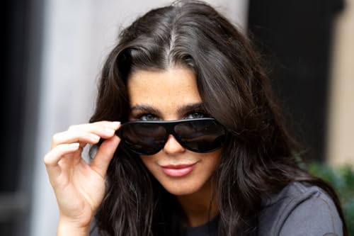 BluBlocker, BLACKOUT Original Aviator Sunglasses with Scratch Resistant Lens | Blocks 100% of UVA Rays | Retro | Gender Neutral - for Men, Women & Everyone | 2222K |2