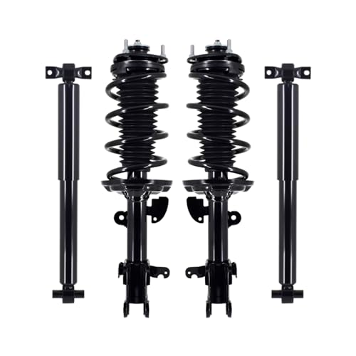 PM Auto Set of 4 Front Quick Complete Strut-Coil Spring -