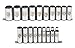 Armstrong 15-565 1/2-Inch Drive 12 Point Deep Socket Set, 19-Piece