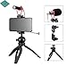 Produktbild ulanzi Smartphone Video Kit 3 Inklusive Mini-Desktop-Stativ + Metall-Telefonhalter mit kalter Schuhhalterung + Videomikrofon für Smartphone-Vlogging Live-Streaming-Filminterview