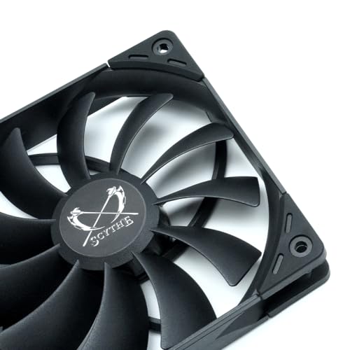 Image of Kaze Flex 120 High Air Flow PC Case Fan, Fluid Dynamic Bearing,120mm x 25mm (3-Pack, PWN 4-pin, 1500RPM)