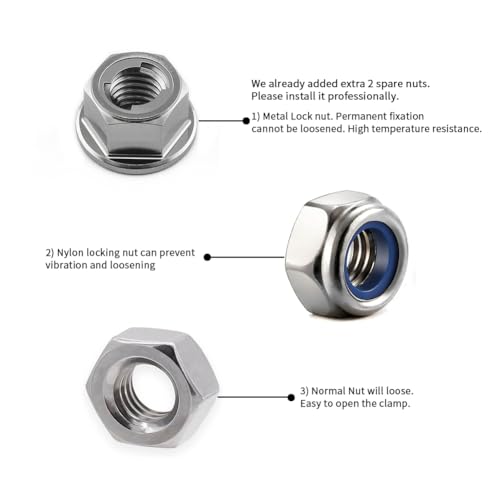 RCCT 2,5 Zoll Auspuff V-Band Schelle Edelstahl 304 Kit – mit 2PCS Male & Female Flansch, 63.5mm V-Band Clamp, Anschweißringe & Zentrierringe für Turbos (2.5In(63.5mm))