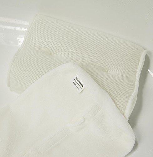 Sealskin Spa Badkussen, Polyester, Wit, 28 x 9 x 38 Cm - Image 5