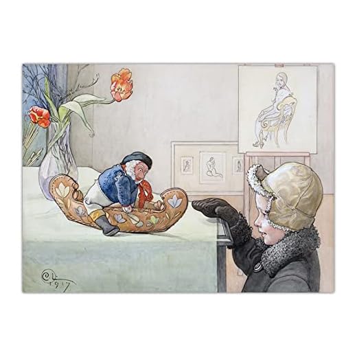 Carl Larsson Affisch och tryck Abstrakt figur V盲ggkonst Vintage Canvasm氓lning Carl Larsson Bilder Modernt vardagsrumsdekor 50x70cmx1 Ingen ram