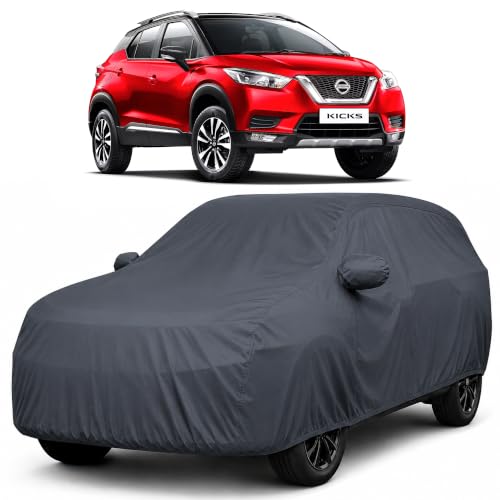 Image of Autofact Car Cover for Nissan Kicks | All Weather Waterproof Full Body Car Cover | Light-Weight Triple-Stitched Outdoor Shield with UV Protection, Dustproof & Heat-Resistant