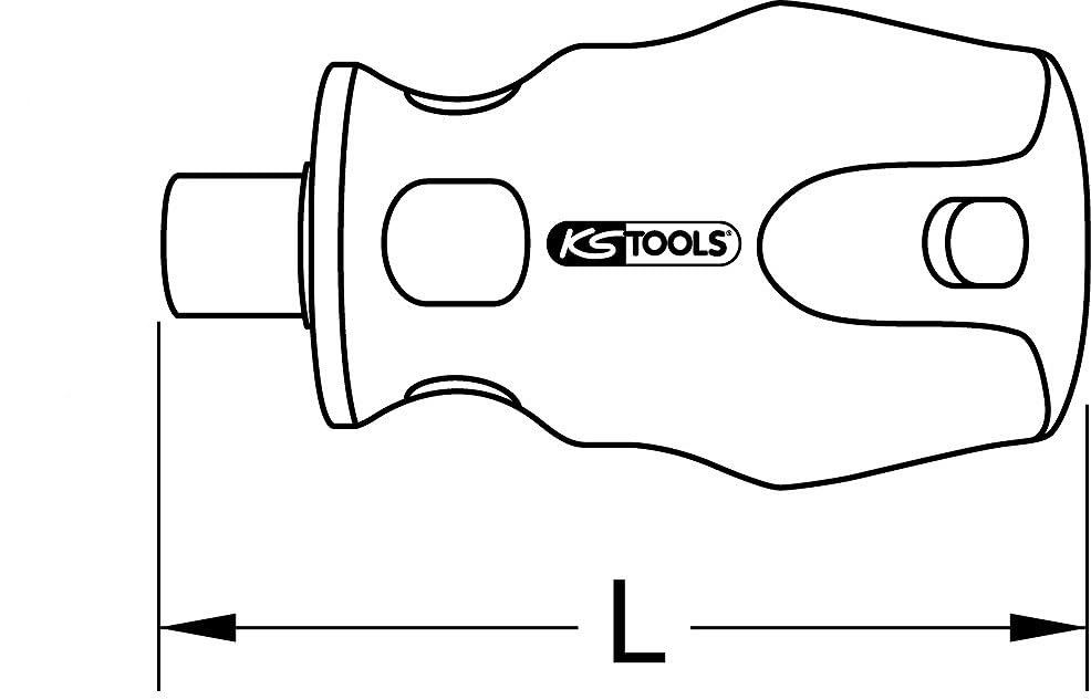 Module tournevis ERGOTORQUEplus 11 pièces KS TOOLS - Bricolage