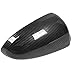 Carbon Fiber Mirror Cover, Exterior Rear View Mirror Housing Cover Replacement for Smart Fortwo W451 2009-2015, Door Side Mirror Cap, Glossy Black, Car Styling Modification