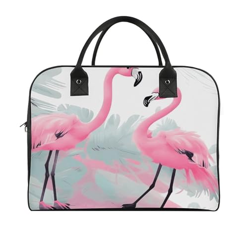 Maletín ligero Love Flamingo para laptop unisex miniatura 3