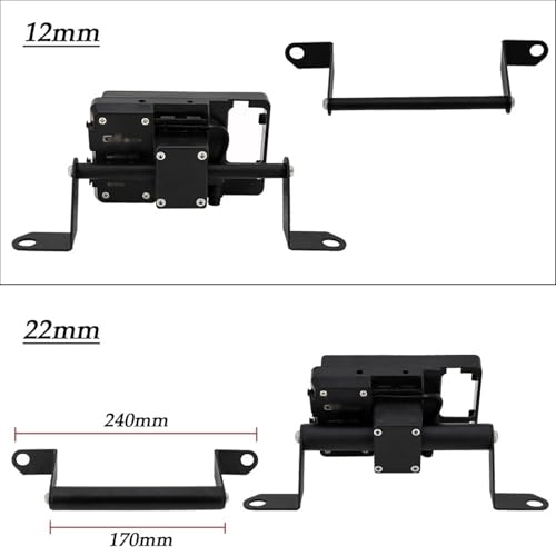 Support de navigation moto anti-vibration contre les secousses