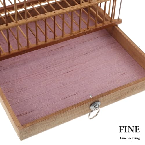 Cage à oiseaux avec serrure sécurisée et structure stable en métal - 4