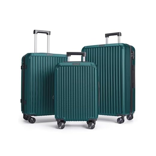 Durable 3-Piece Hardshell Luggage Set