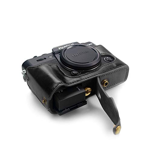 Kinokoo Fujifilm Pu Leather Camera Case,Fullbody Case Cover For Fujifilm Xt30 Xt20 Xt10 With 16-50Mm And 18-55Mm Lens-Black #TOP4