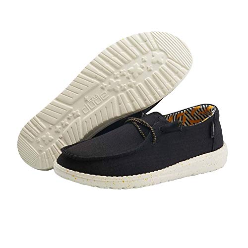 Hey Dude Women's Wendy Lace-Up Loafers Comfortable & Lightweight Ladies Shoes Multiple Sizes & Colors - Image 3