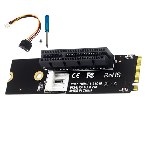 M.2 Para El Adaptador PCIe | M.2 Extensor PCIe | Circuito De 4 Capas M.2 Convertidor | M.2 De Alta Velocidad A Tarjeta PCIe | PCIE M.2 Junta De Expansión | M.2 Extensor De Tragamonedas Para Dispositiv