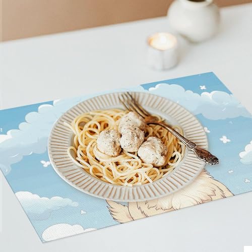 Sets de table imperméables en PVC pour éviter taches et glissades - 8