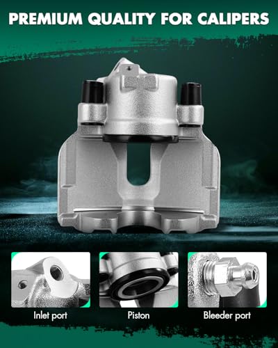 Image of SCITOO 19-1817 Front Right Disc Brake Caliper Assembly Without Bracket For Audi For A4 /For A4 Quattro /For A6 /For A6 Quattro /For S4 /For S6,For Volkswagen For Passat