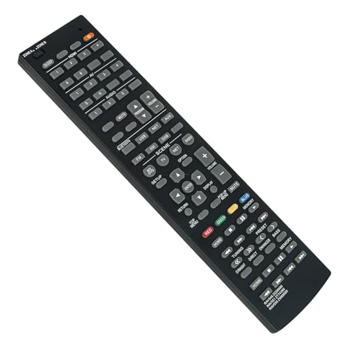 VINABTY New RAV546 RAV551 RAV556 Remote Control Replacement fit for Yamaha AV Receiver RAV546-ZQ56680 RAV546 ZQ56680 RAV551-ZT74390 RAV551 ZT74390 RAV556-ZW69560 RAV556 ZW69560 Remote Controller - Image 3