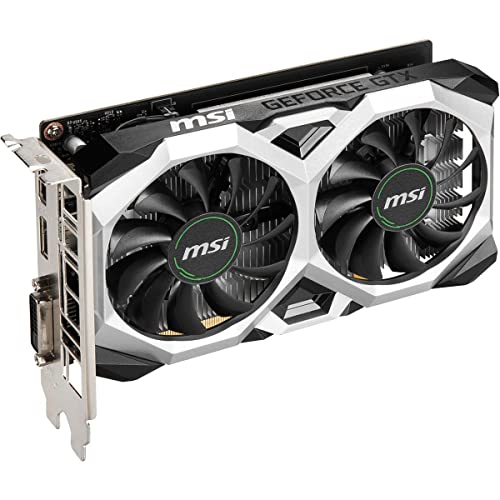 MSI Gaming GeForce GTX 1650 128-Bit HDMI/DP/DVI 4GB GDRR6 HDCP Support DirectX 12 VR Ready OC Graphics Card (GTX 1650 D6 Ventus XS OC) - Image 3
