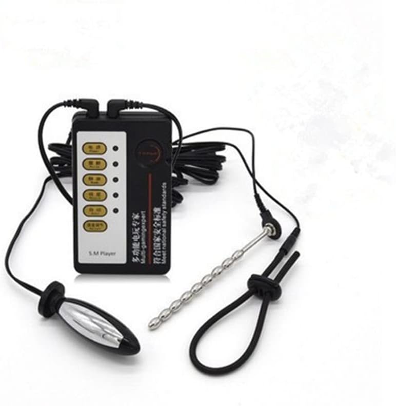 Electroshock Massage Male Anal Plugs & Urethral Plugs & Penis Rings Anal Penis Masturbation Sex Tools Erotic Toys for Man