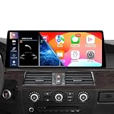 12,3 Zoll CarPlay für BMW 3 5 Serie E60 E61 E62 CCC Andriod Auto Radio Upgrade Touchscreen Auto Stereo Multimedia Linux System 2005-2008 Jahre (Linux CCC Ohne Kamera)