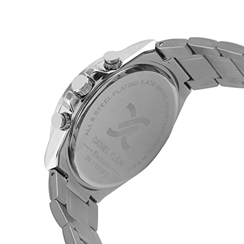 Image of Daniel Klein Analog Black Dark Blue Dial Men's Watch-DK.1.13169-1