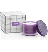 HomeWorx by Slatkin + Co. 4-Wick Sea Salt Lavender Luxe Candle with Gift Box, 30-55 Hour Burn Time