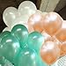 Neo LOONS 10" Pearl White & Mint Green & Coral Premium Latex Balloons -- Great for Kids , Adult Birthdays, Weddings , Receptions, Baby Showers, Water Fights, or Any Celebration, Pack of 30