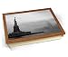 Produktbild Statue of Liberty New York USA America Cushion Lap Tray Kissen Tablett Knietablett Kissentablett - Holz Effekt Rahmen