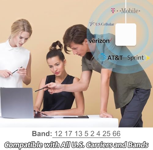 Image of Cell Phone Booster for Home, Up to 7000Sq. Ft,Cell Booster for Rural Area with 2 Indoor Antennas,Boosts 5G 4G LTE for All U.S. Carriers, FCC Approved Cell Phone Signal Booster