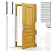 Door Armor MAX - Complete Door Reinforcement Set For Jamb, Frame, Strike Plate - DIY Home Door Security - White