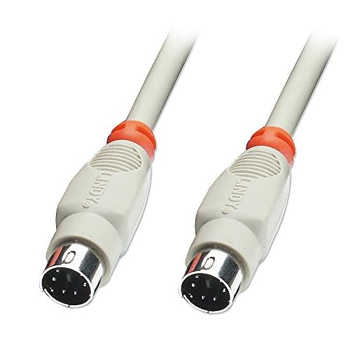 LINDY 33266 – PS/2-anslutningskabel – 6 stift Mini-DIN kontakt, 2 m