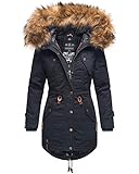 mantel teddyfell schwarz Warme Damen Winter Jacke Kurz Mantel mit weichem Kunstfellkragen
