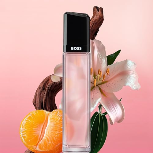 BOSS Femme Eau de Parfum – Holziges Damenparfum – Mit Mandarine, orientalischer Lilie und Moschusnoten – Langanhaltender Duft, 30ml 2