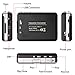 Cassette Player - Compact Tape Player Portable Recorder with Earphone-Convert Audio Music Cassette to MP3 Digital, Compatible with Laptop/PC/MAC- for Entertainment, Travel, Light Sports(Black)