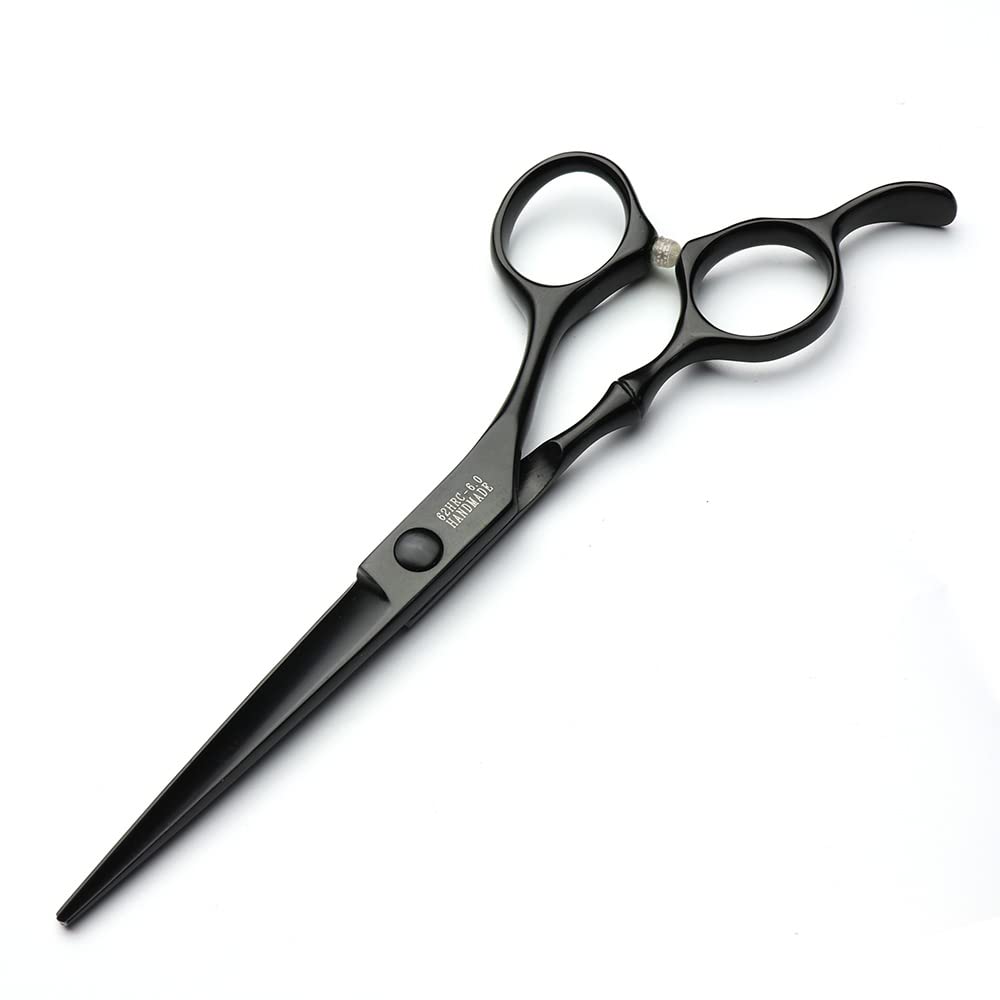 Tijeras Profesionales de Corte de Cabello 440C de 6/7 Pulgadas, Tijeras de entresacar para peluquería, Uso doméstico y de barbería.