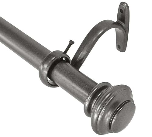 WDYB Curtain Drapery Rod - Three Sizes - Six Colors WDYB Curtain rods curtain rod Curtains rods Curtain rods for windows