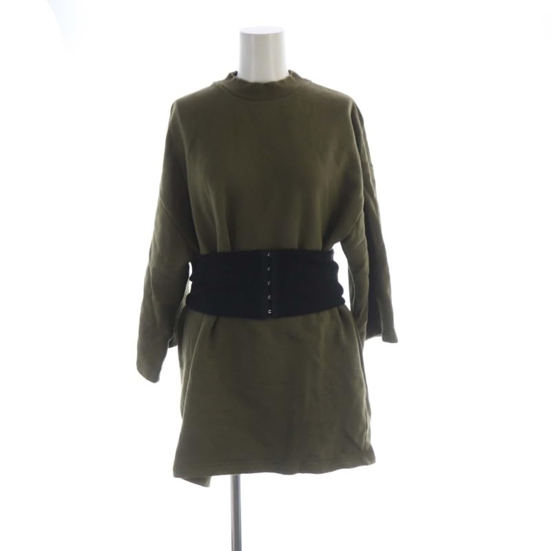 クラネ CLANE スウェット トレーナー プルオーバー 裏起毛 ウエストベルト